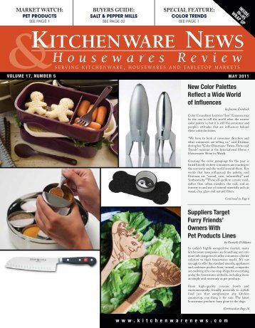 KITCHENWARE NEWS - Oser Communications Group