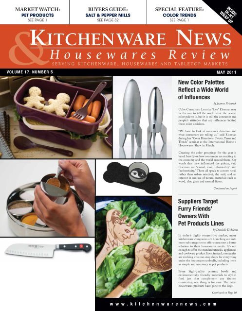 Electric Can Openers - Kitchenware News & Housewares