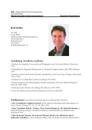 Rolf Keller - Kulturmanagement