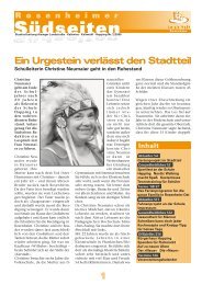 Der »Neue - Stadtteilverein Happing eV