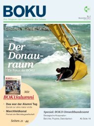 Der Donauraum - Alumni - Boku