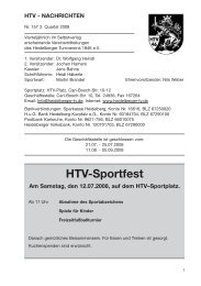 HTV-Sportfest - Heidelberger Turnverein