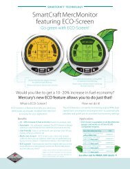 SmartCraftMercMonitor featuring ECO-Screen - Mercury Marine