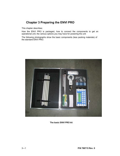 ENVI PRO OPERATION MANUAL - Scintrex