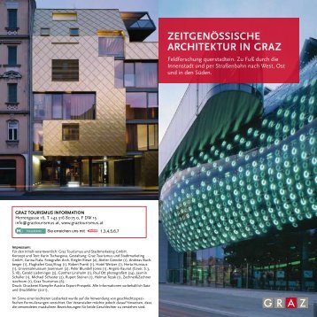 Architekturfolder pdf - Graz Tourismus