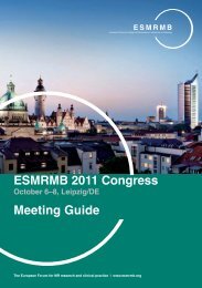 ESMRMB 2011 Congress Meeting Guide