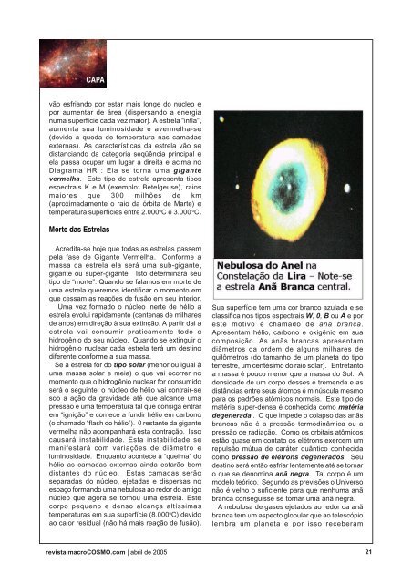 Revista macroCOSMO.com - Astronomia Amadora.net