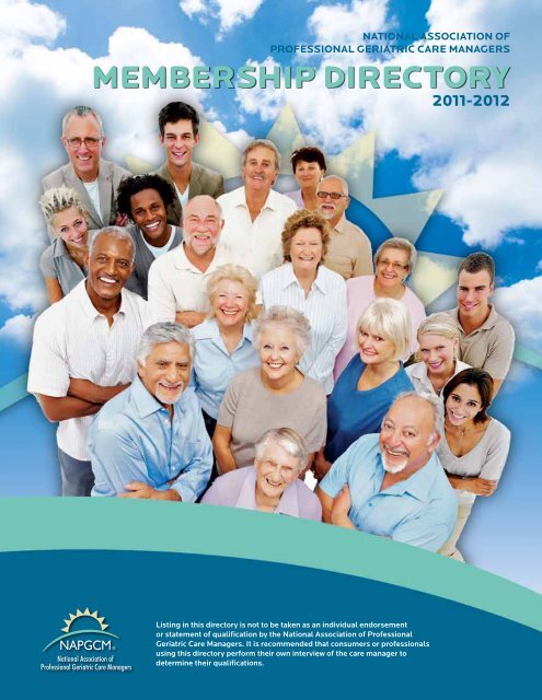 Member State Listing - National Association of Professional Geriatric ...