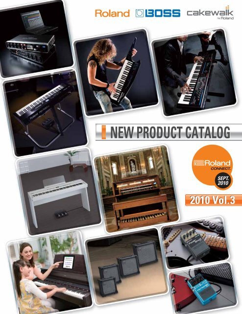 NEW PRODUCT CATALOG - Roland UK