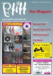 Das Magazin - Pfiff-Untermain