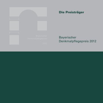 Download Broschüre Preisträger 2012 (PDF) - Bayerische ...