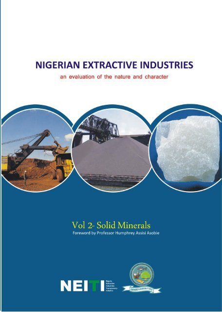 Character of Extractive Industries on Solid Minerals - Cateiffn.org