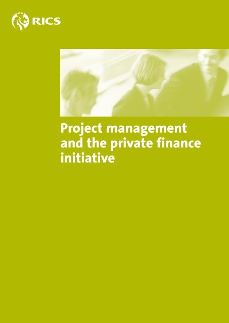 Project management and the private finance initiative