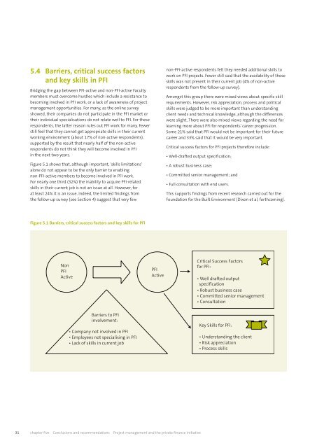 Project management and the private finance initiative