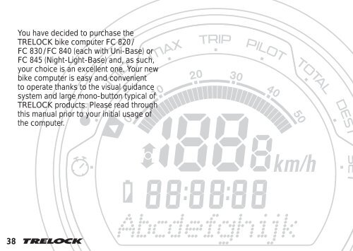 COCKPIT - Trelock