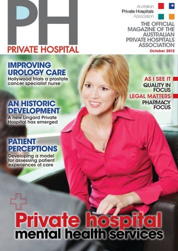 October 2012 - Australian Private Hospitals Association