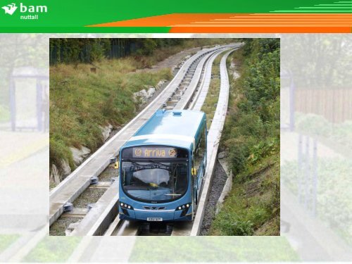 Construction of the Luton Dunstable Guided Busway