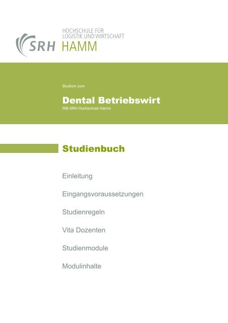 Dental Betriebswirt Studienbuch - NWD.C dental consult