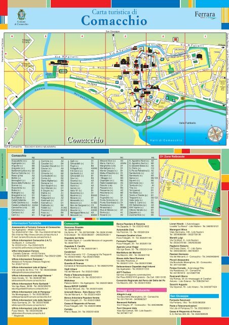 scarica la pianta di Comacchio / download the map - Archeologia ...