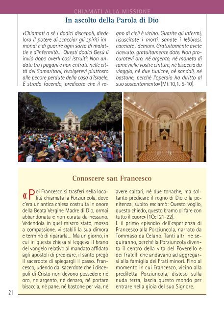 Ebook gratis Sui passi di San Francesco - Domus Pacis Assisi