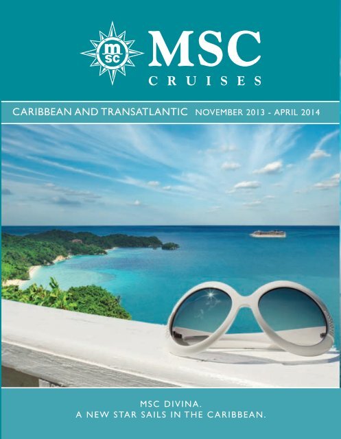 Download Brochure Msc Cruises