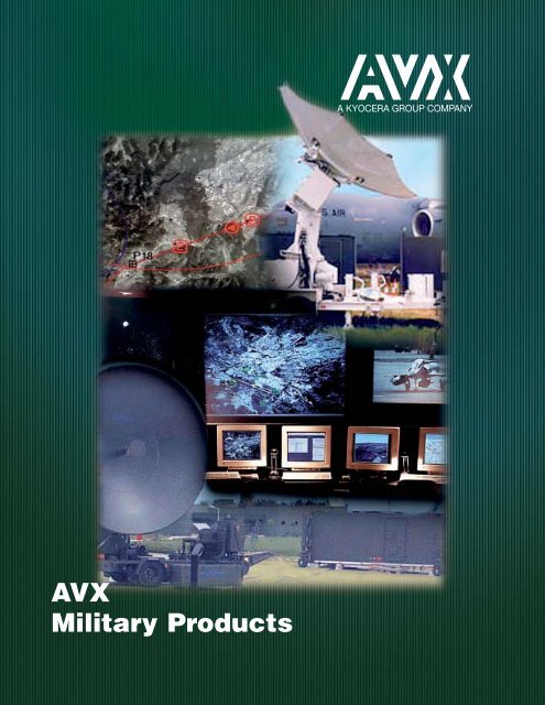 Military Ceramic Leaded Capacitors - AVX