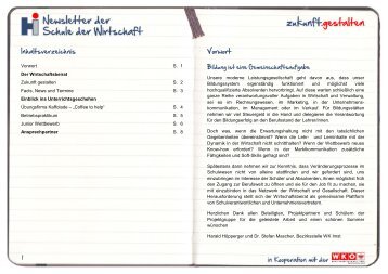 2. Newsletter - HAK Imst