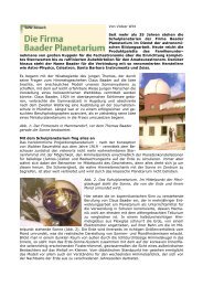 Von Volker Witt - Baader Planetarium