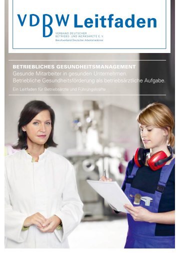 Leitfaden - Verband Deutscher Betriebs- und Werksärzte e.V.