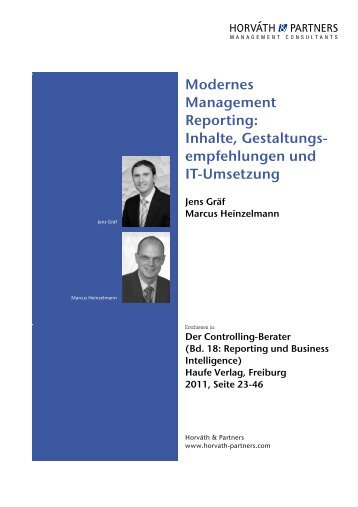 Modernes Management Reporting - Horváth & Partners ...