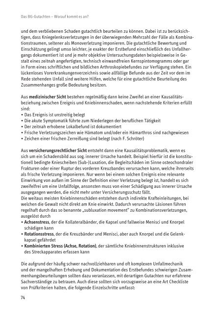Bericht über die Unfallmedizinische Tagung in Mainz am - Deutsche ...