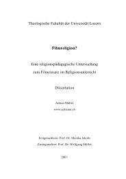 Filmreligion Adrian Müller - Zentral- und Hochschulbibliothek Luzern