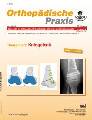 Orthopädische Praxis - OUP