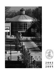 2005 catalog part1 - College of Staten Island - CUNY
