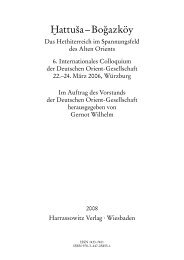 Fremde Götter in Ḫatti. Die hethitische Religion im