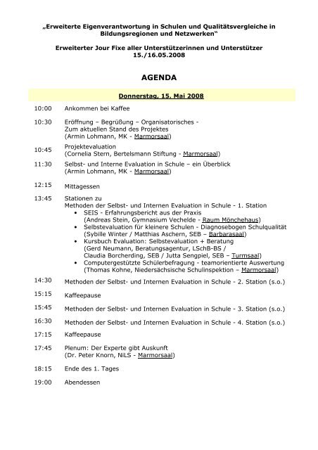 Agenda JF MK 15. - Bildungsregion Braunschweig