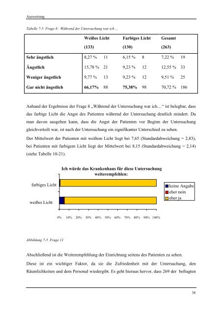 Studienarbeit - Brüderkrankenhaus Trier