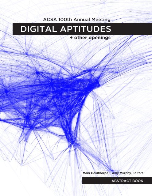 digital aptitudes - Association of Collegiate Schools of Architecture