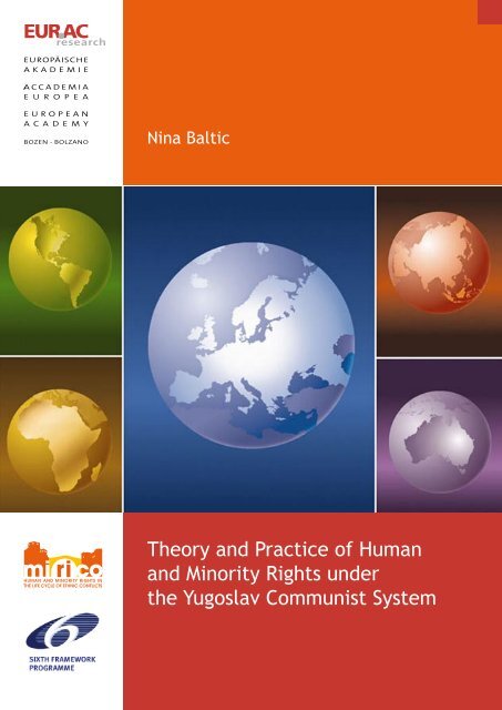 Theory and practice of human Rights and minority rights ... - EURAC