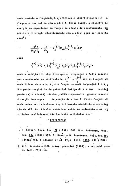 1 - Sociedade Brasileira de Física