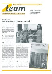 Ausgabe Nr. 2 - Juni 2012 - Zahnärztekammer Schleswig-Holstein