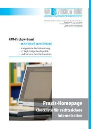 Praxis-Homepage - NAV-Virchow-Bund