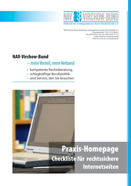 Praxis-Homepage - NAV-Virchow-Bund