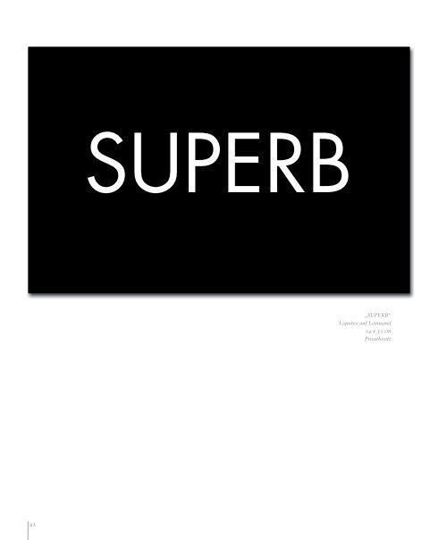 Katalog zur Wanderausstellung „C'est superb.” 24. September 2005 ...