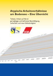 Atypische Arbeitsverhältnisse am Bodensee Eine Übersicht