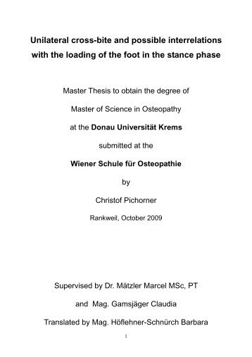 MW Pichorner Christof ENG+pictures - Osteopathic Research