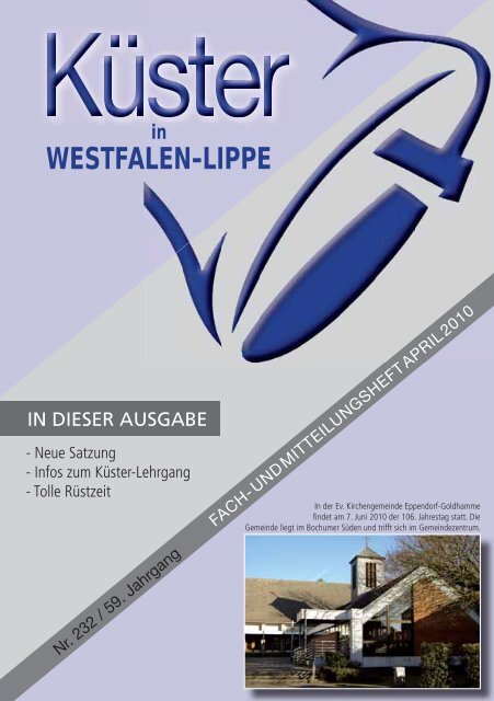 Heft 232 - Ev. Küstervereinigung Westfalen-Lippe
