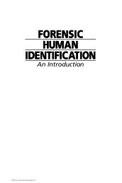 FORENSIC HUMAN IDENTIFICATION: An Introduction