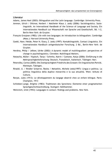 Mehrsprachigkeit in Europa: Plurilinguismo in Europa ... - EURAC