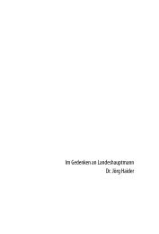 Im Gedenken an Landeshauptmann Dr. Jörg Haider